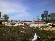 [ Tornado Damage from Dodge County. ]