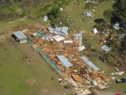 [ Tornado Damage in Gilmer County. ]