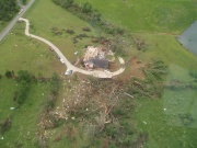 [ Tornado Damage from Floyd county. ]