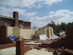 [ Fellowship Hall at the Magnolia Baptist Church. ]