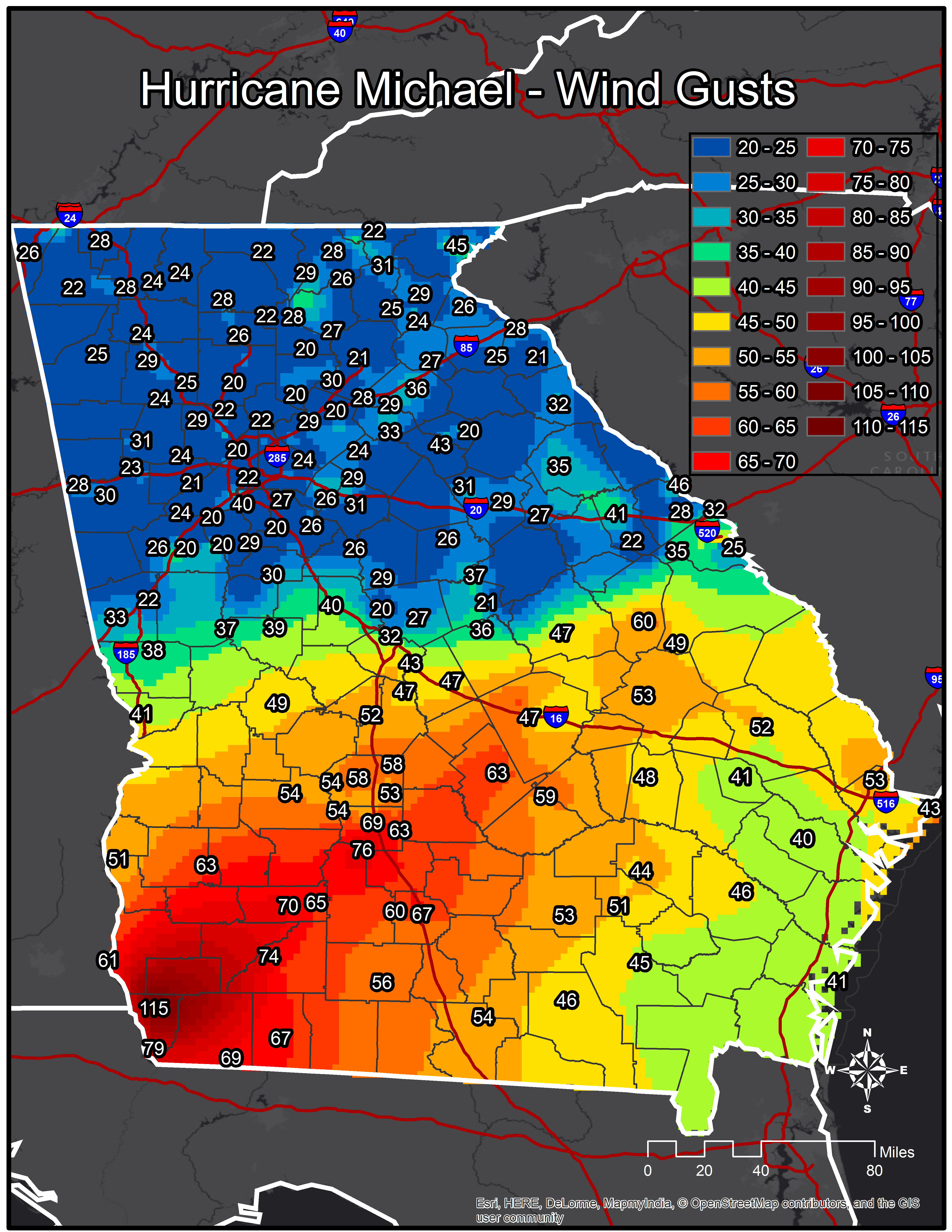 Weather Map For Map Of West