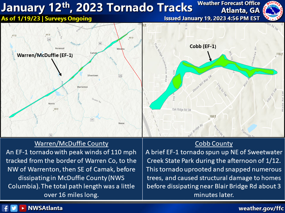 January 12, 2023 Tornado Outbreak