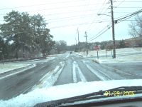 [ slushy streets during the day ]