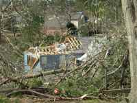 [ severe damage to home and trees ]