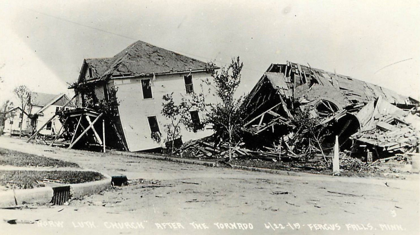 Review of the June 22, 1919 Fergus Falls tornado