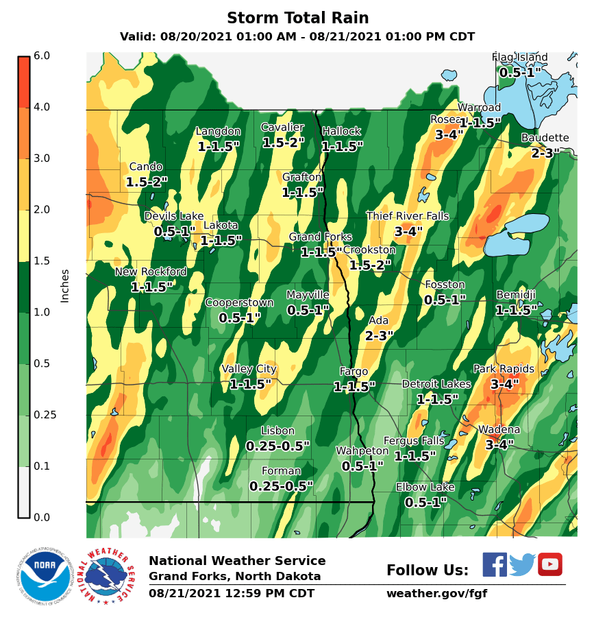 Storm Total QPF