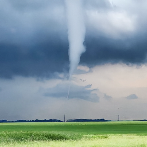 Tornado 5m North of Lake Park - Photo Courtesy of Matthew Marshall