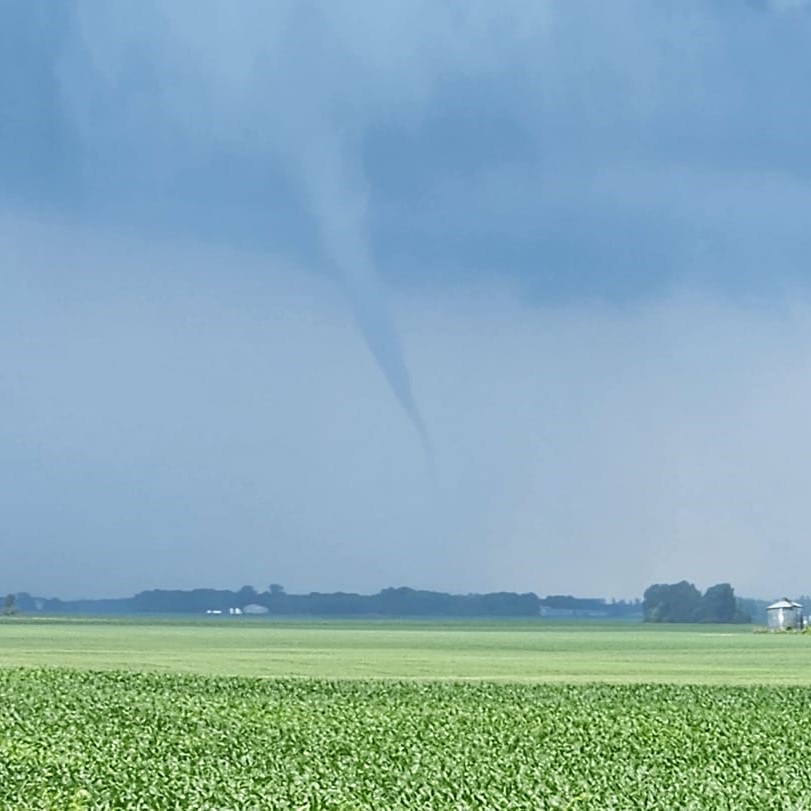 Tornado near Waubon - Photo Courtesy of Matthew Marshall