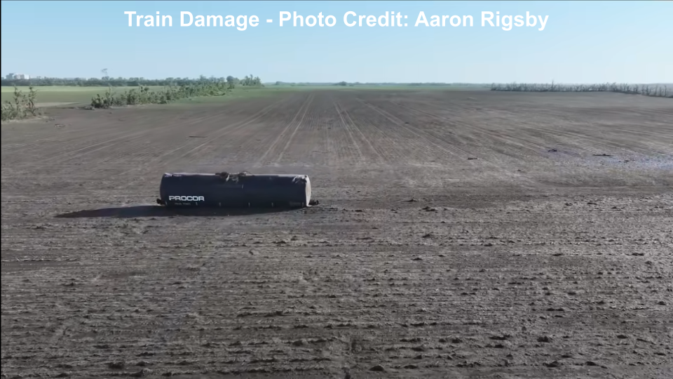 EF2 Tornado near Spiritwood, ND roping out