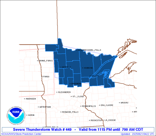 Severe Watch 449