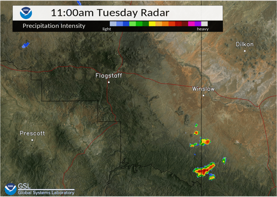 Radar Loop July 13