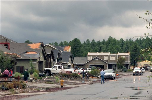 Bellemont Tornado Damage