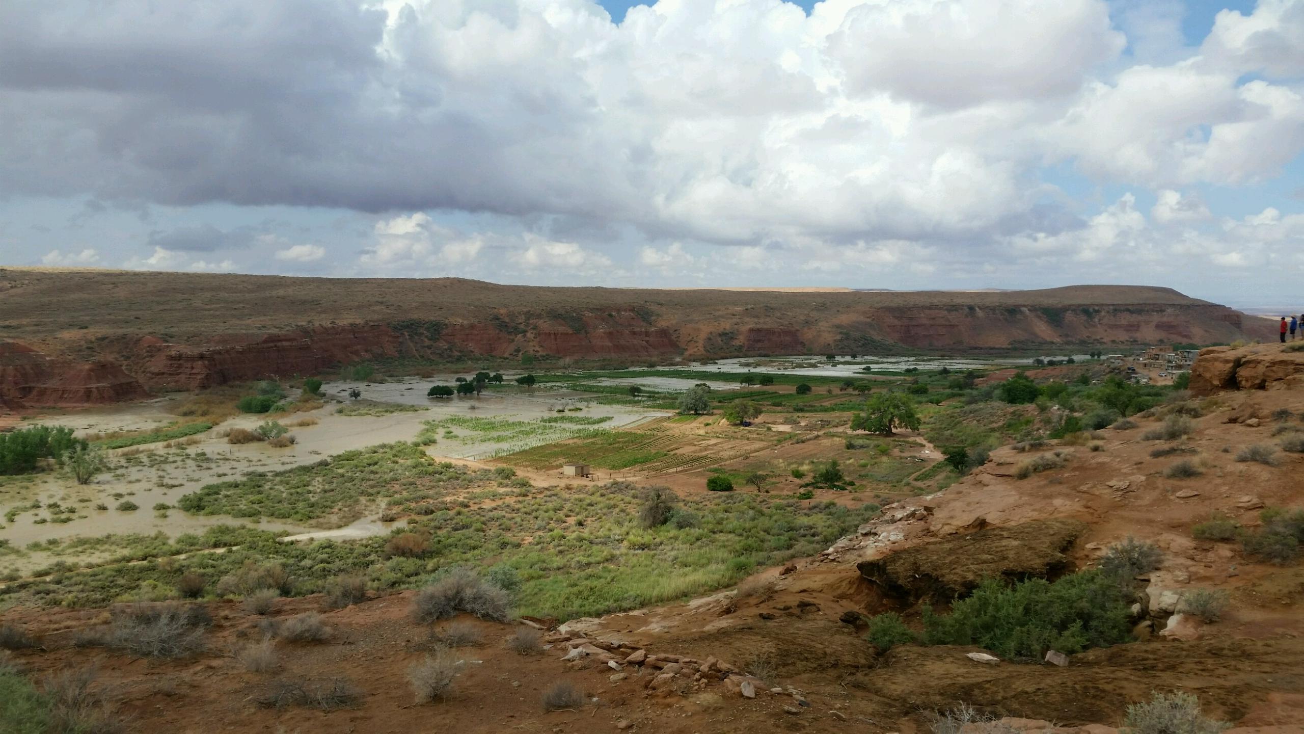 Moenkopi village flooding