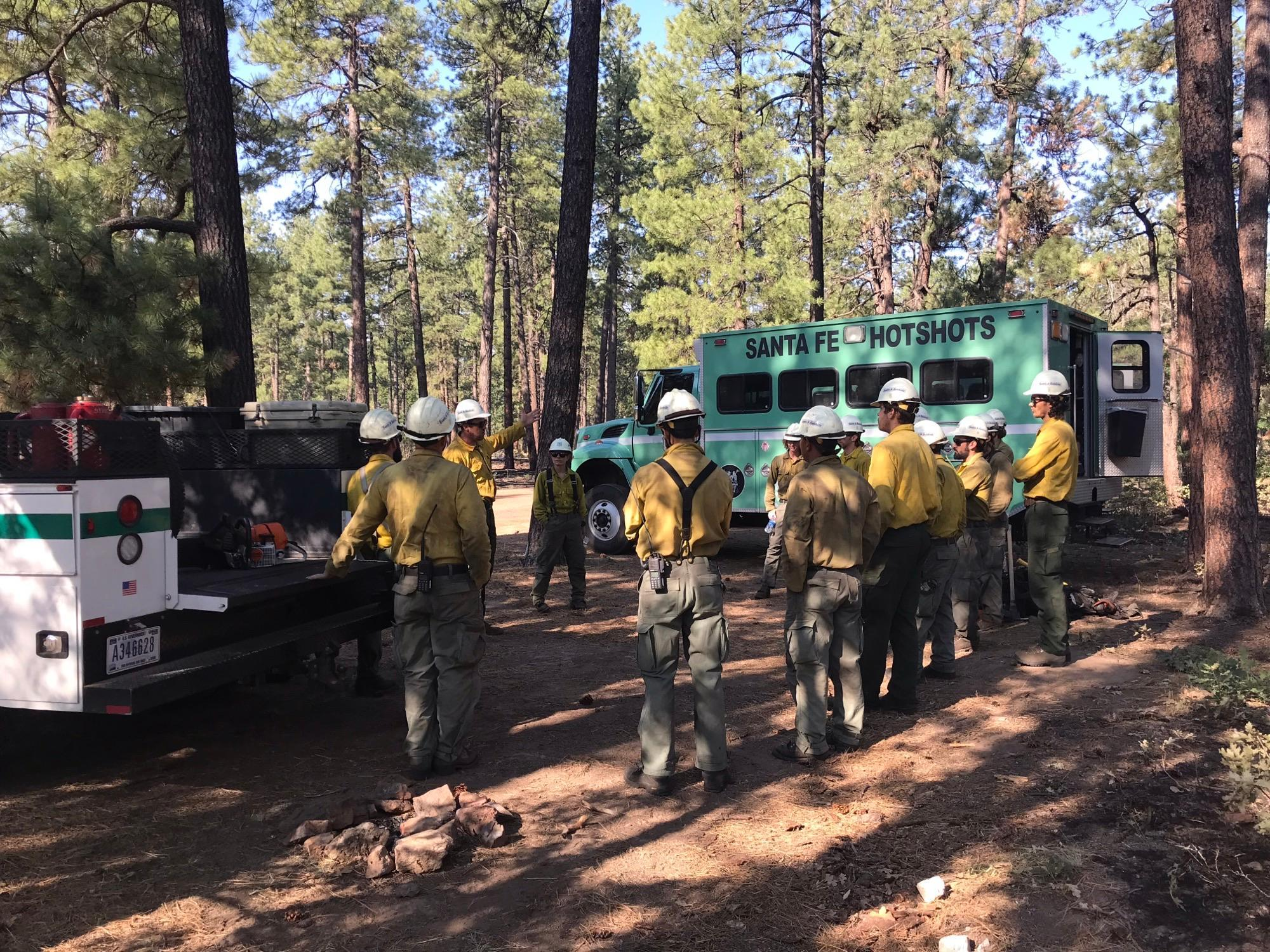 USFS Hotshots meeting
