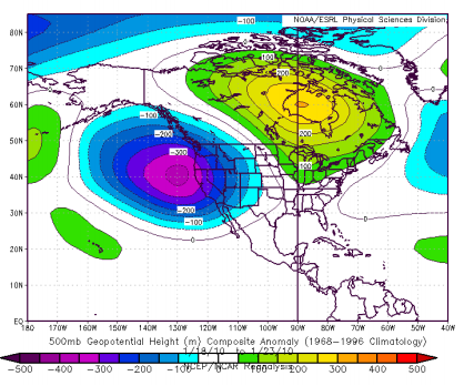 Progression of the air masses that created the heavy rain and snowfall from Thursday during the day into Friday night.
