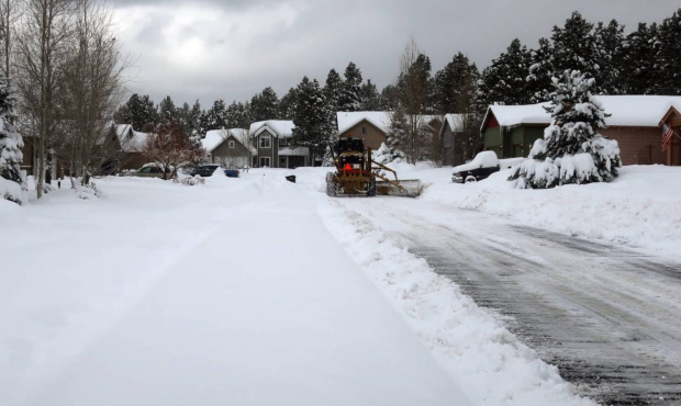 Plow in Bellemont