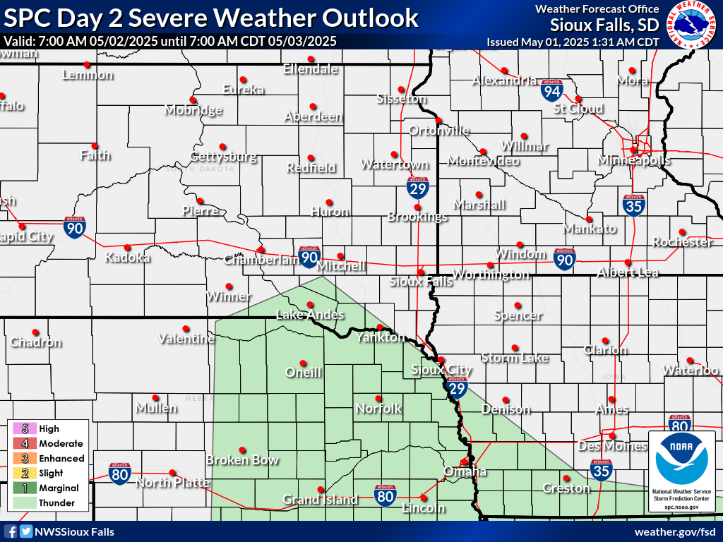 Day 2 Severe Weather Outlook