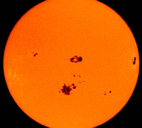 The Sun and Sunspots