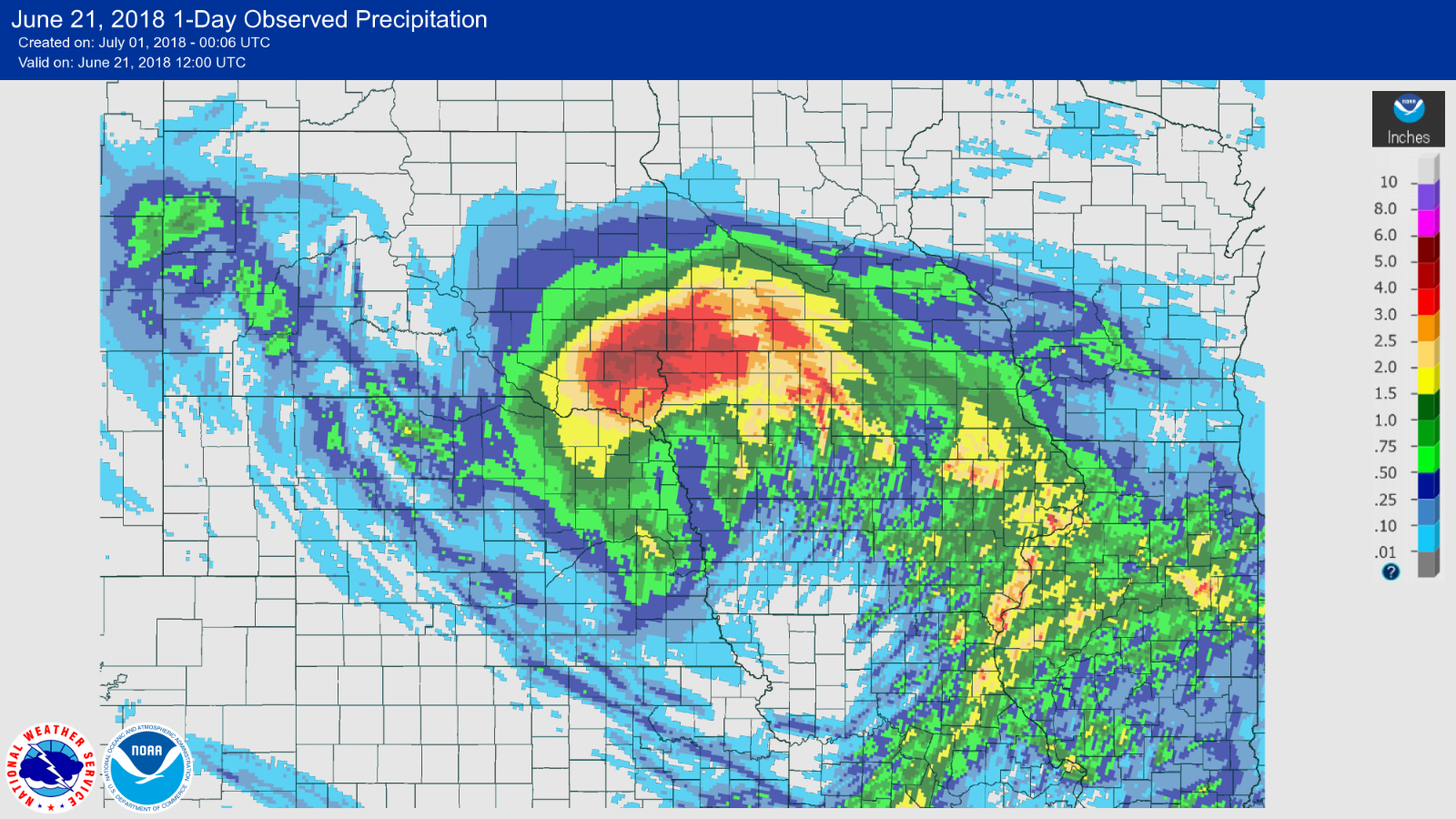 Prolonged Period Rain Produced Flooding