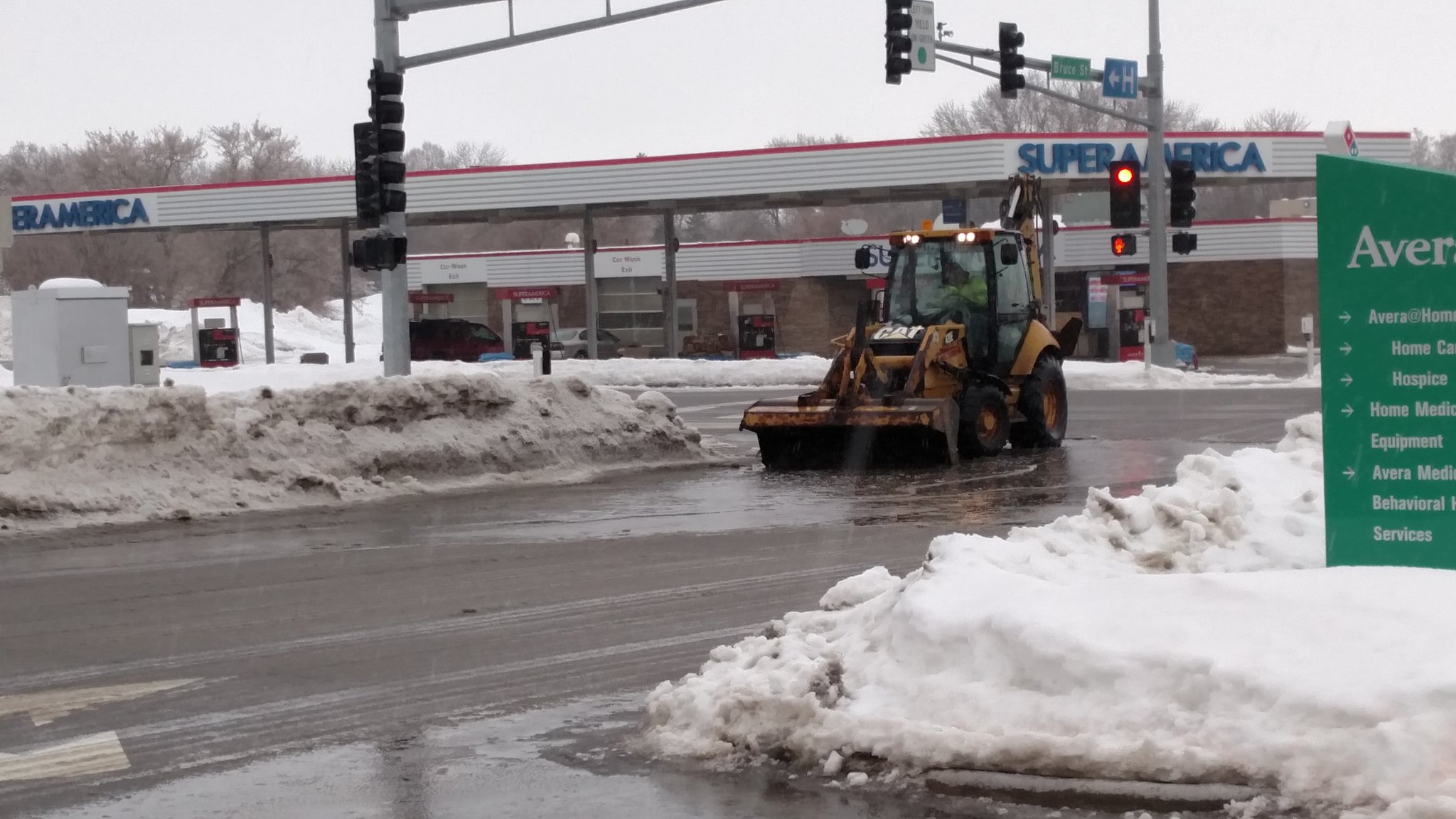 Crews clearing storm drains to ease flooding in Marshall