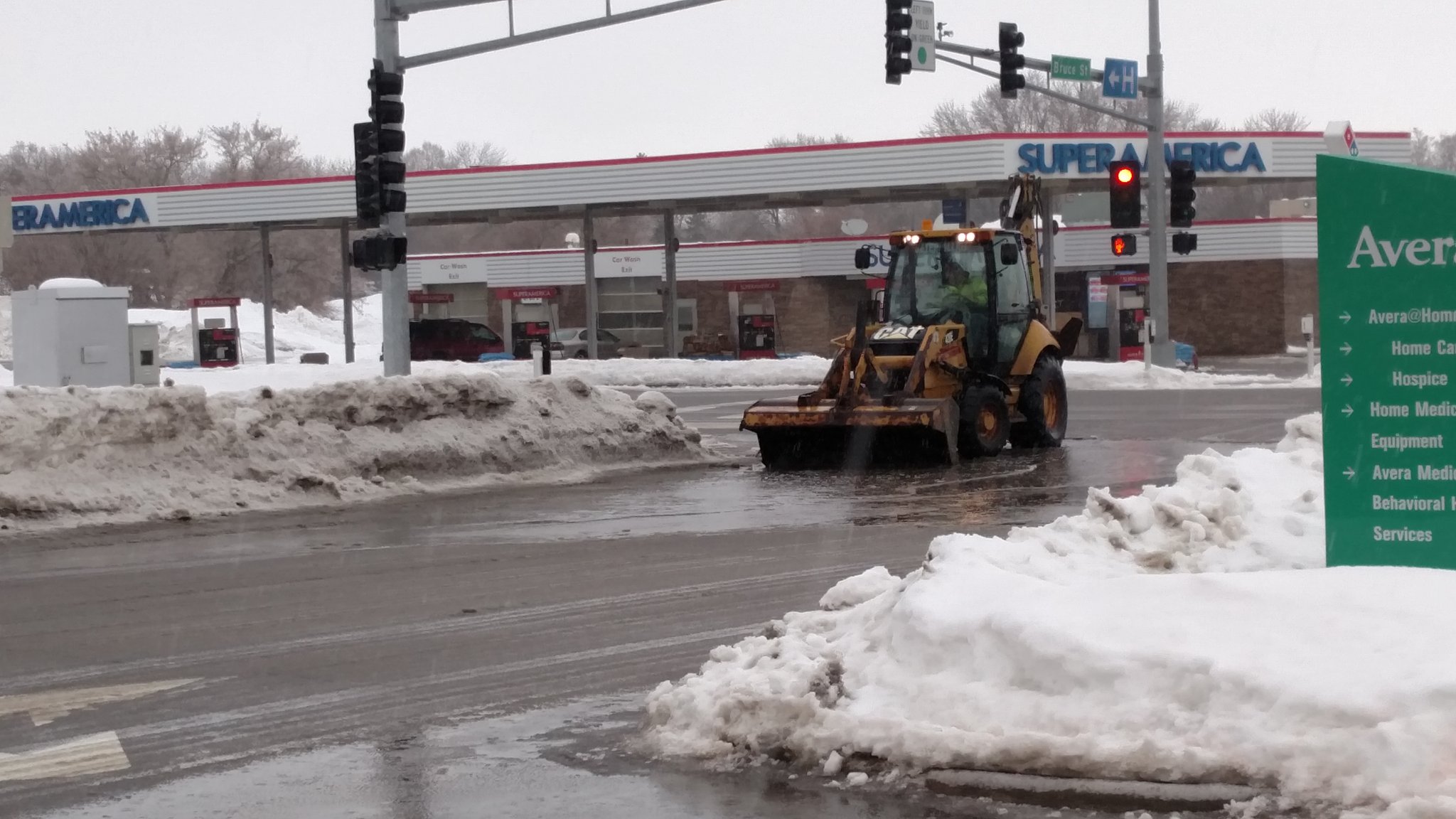 Crews clearing storm drains to ease flooding in Marshall