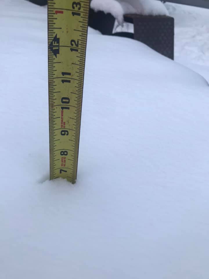 Snowfall Measurement from Bronson, IA