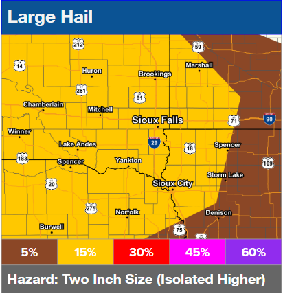 SPC Day 1 Hail Outlook