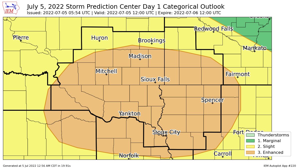 SPC Day 3 Probabilistic Outlook