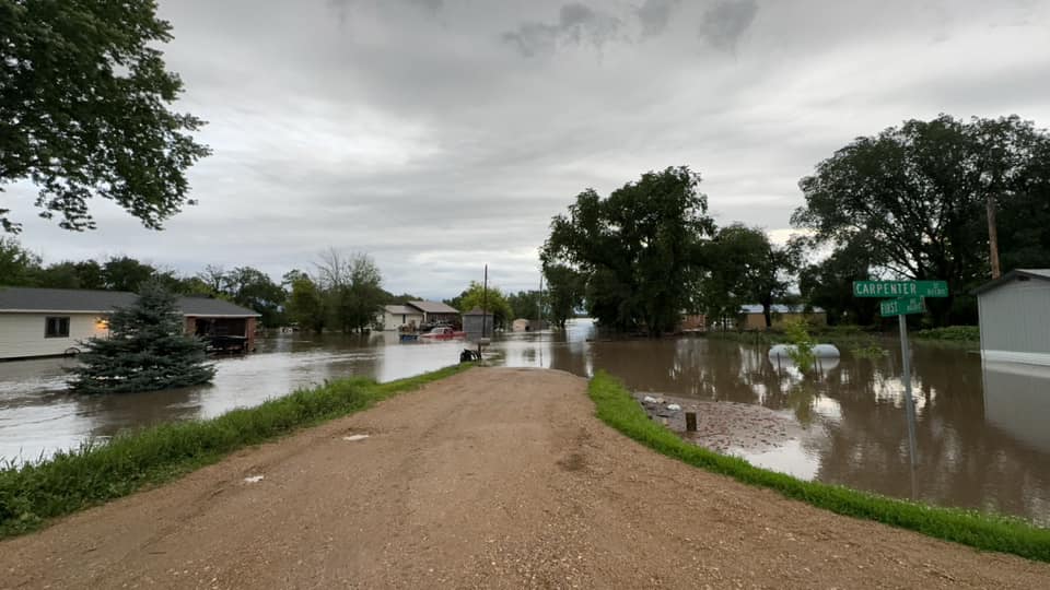 Beloit, IA flood photo