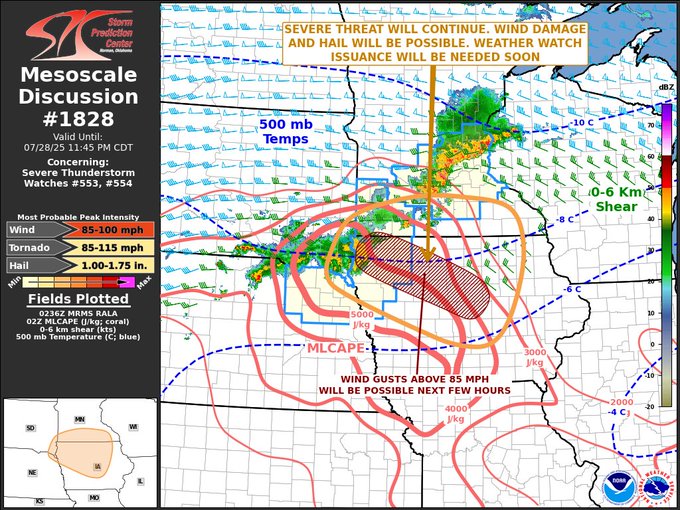 Severe Thunderstorm Watch