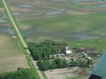 Aerial view of another farmstead northwest of Centerville.