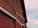 Wood piercing barn at farm near Mt. Vernon.