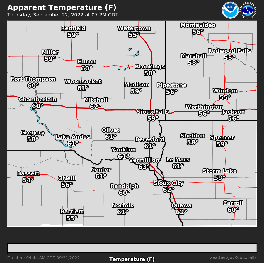 Forecast Wind Chill