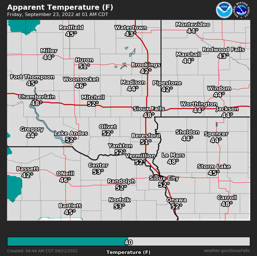Forecast Wind Chill