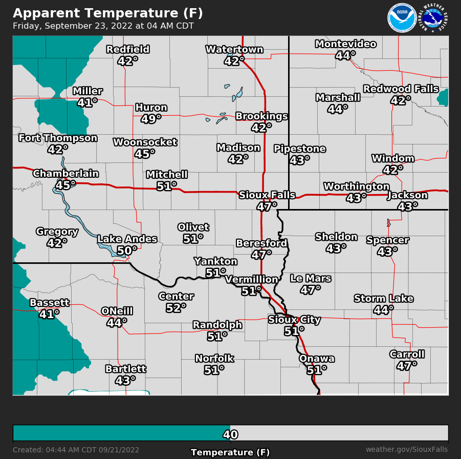 Forecast Wind Chill