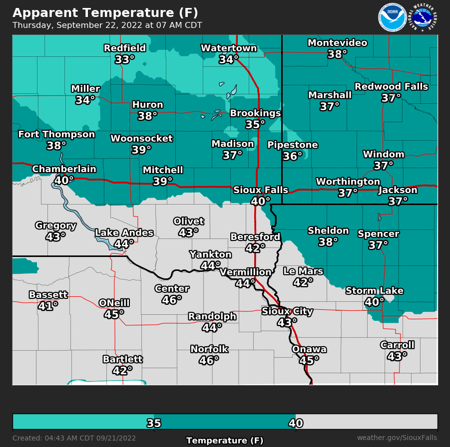 Forecast Wind Chill
