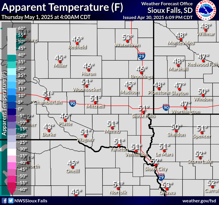 Forecast Wind Chill