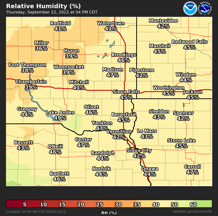 NWS Sioux Falls Fire Weather