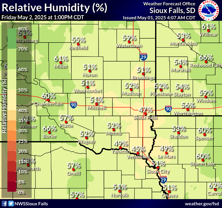 Forecast Relative Humidity