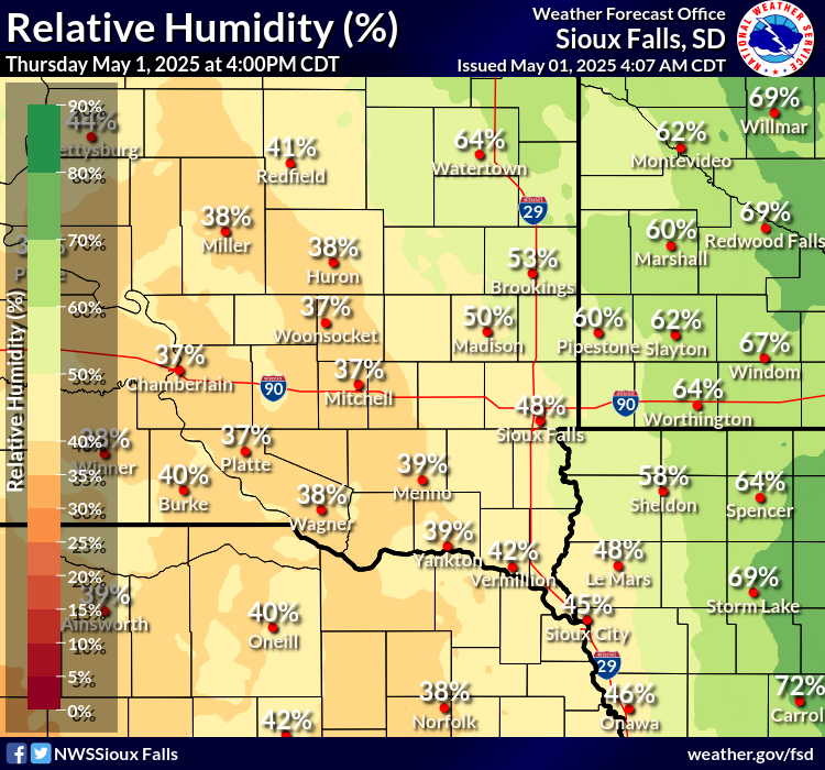 Forecast Relative Humidity