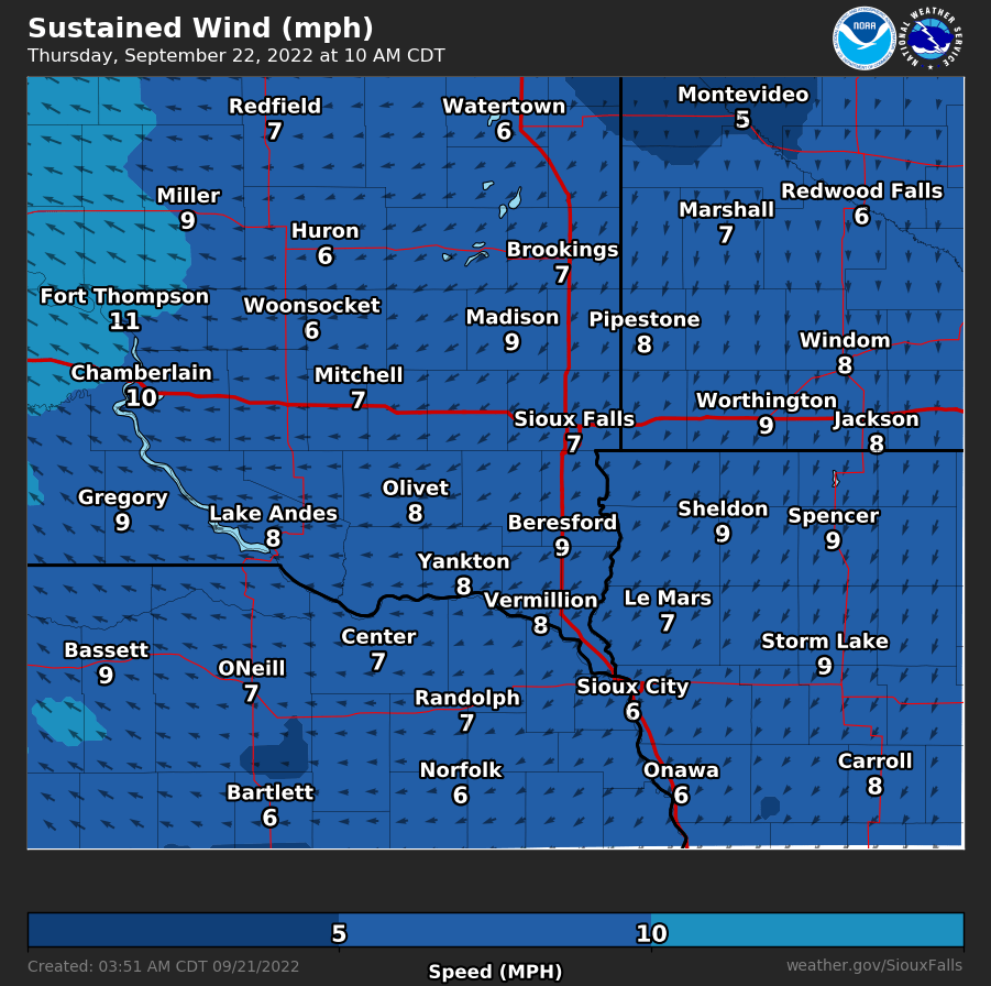 Forecast Wind Gusts
