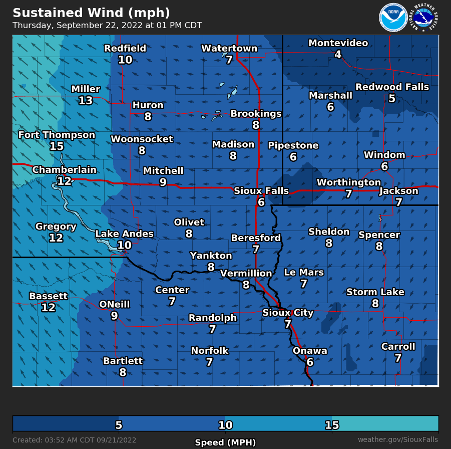 Forecast Wind Gusts