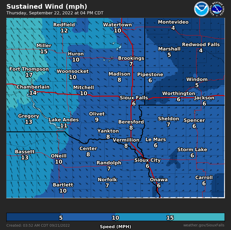 Forecast Wind Gusts