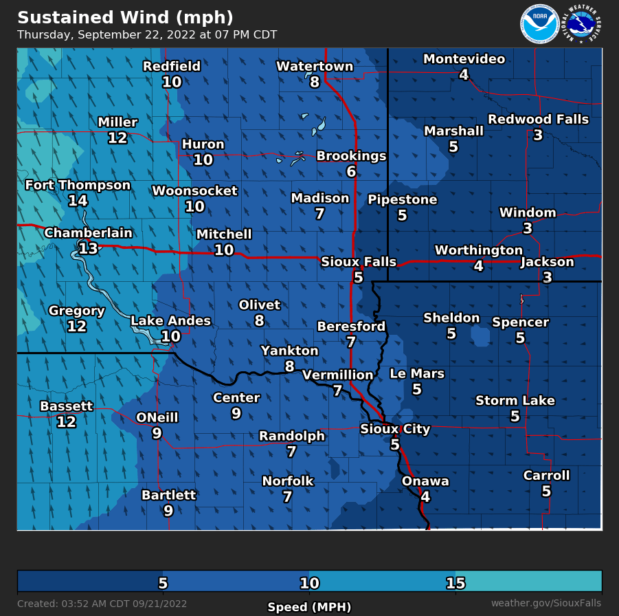 Forecast Wind Gusts
