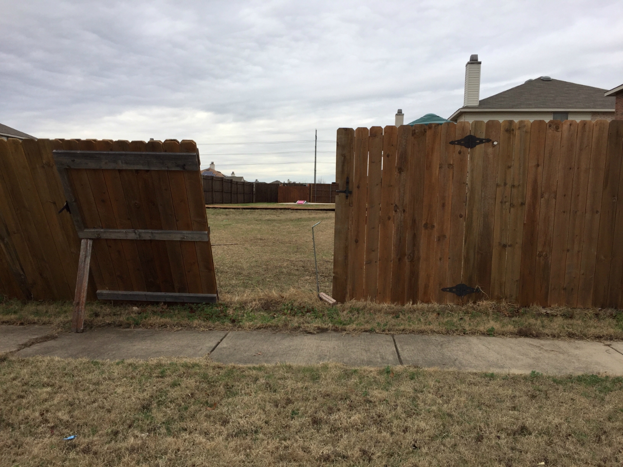 Tornado damage in Grand Prairie