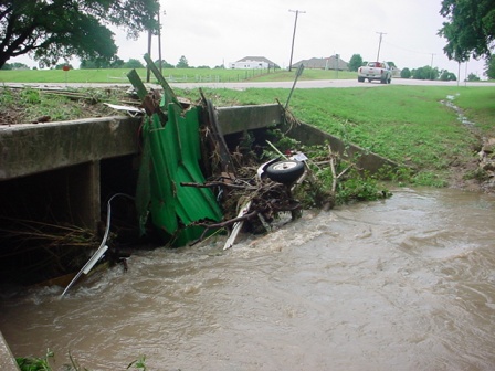 Picture of flooding in Gainesville