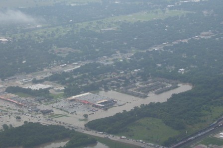 Picture of flooding in Gainesville