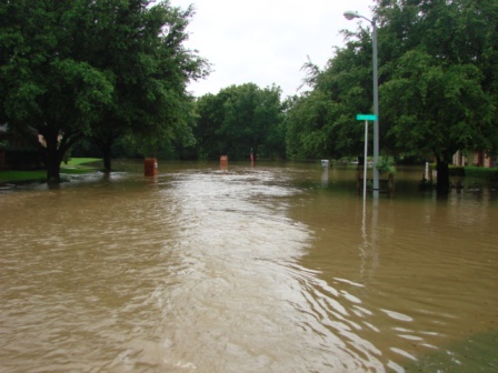 Picture of flooding in Gainesville