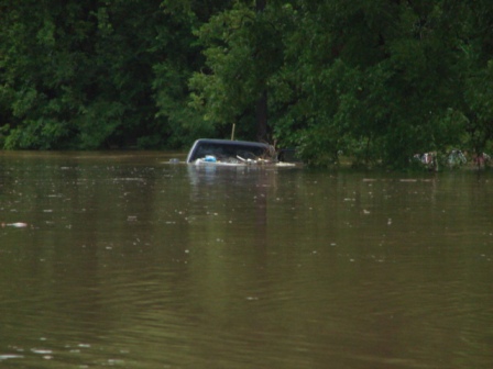 Picture of flooding in Gainesville