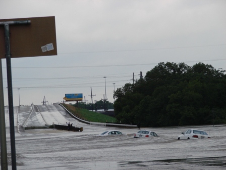 Picture of flooding in Gainesville